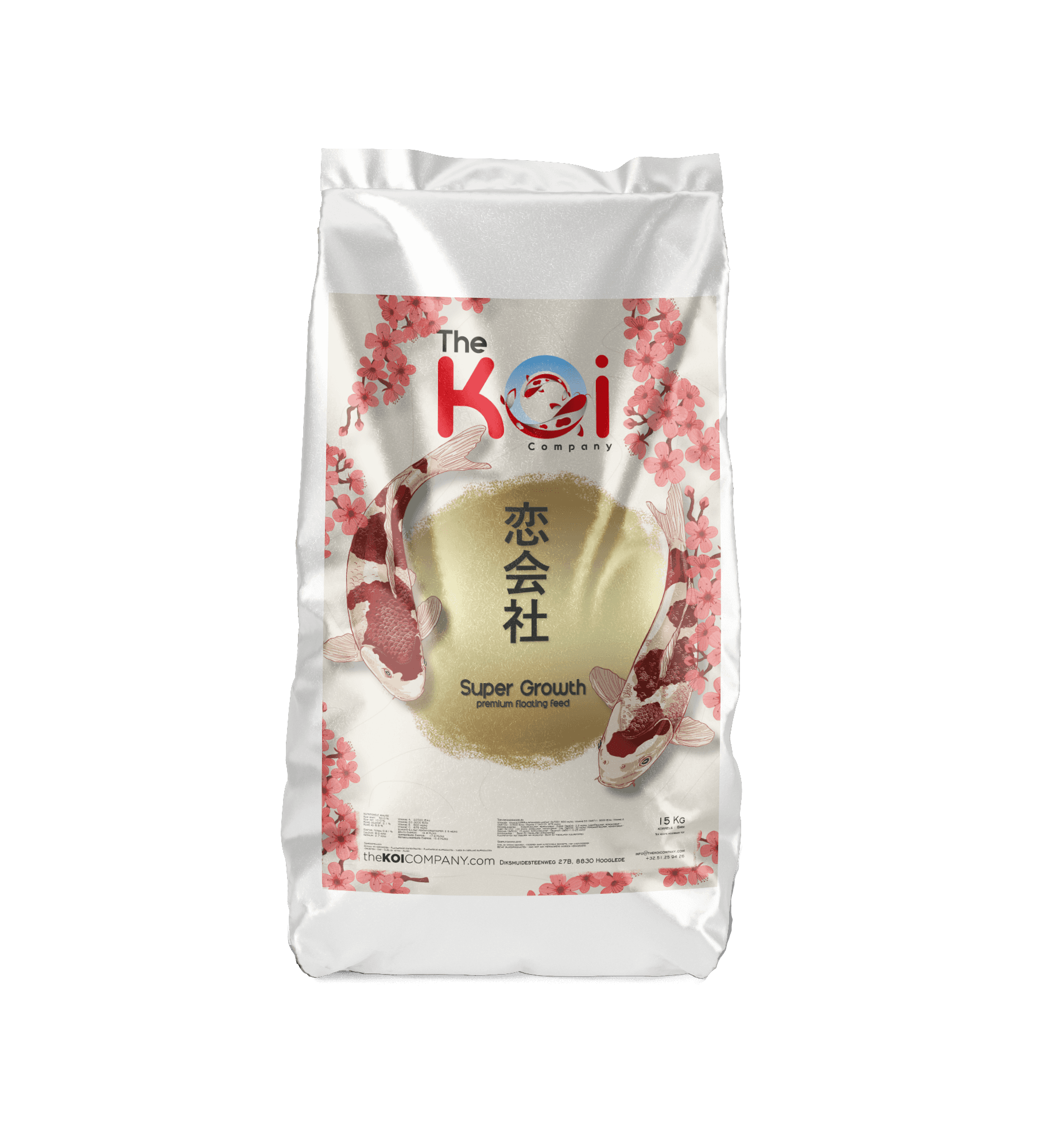 Super Growth 12kg drijvend - premium koivoer - TheKoiCompany