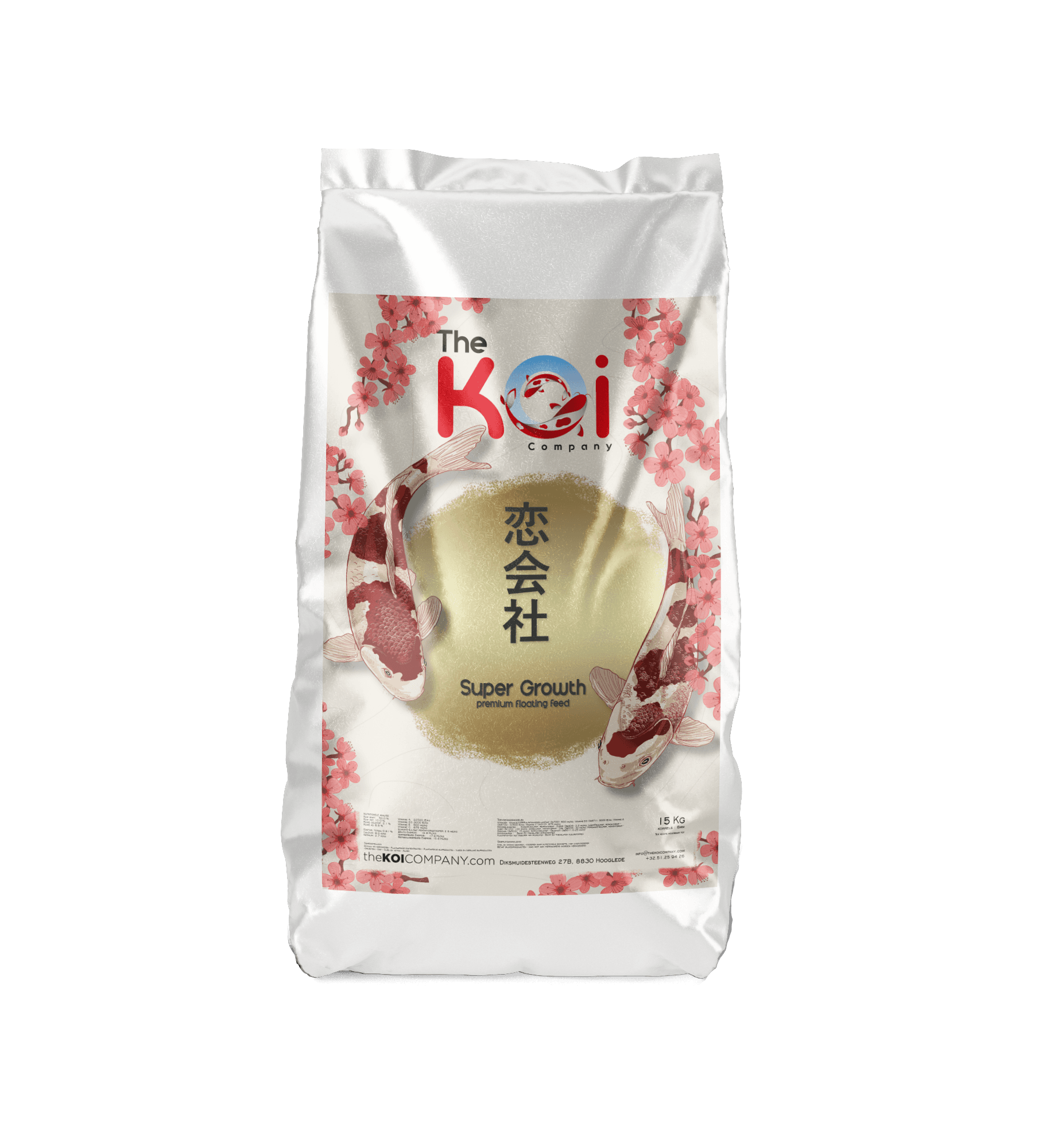 Super Growth 12kg drijvend - premium koivoer - TheKoiCompany