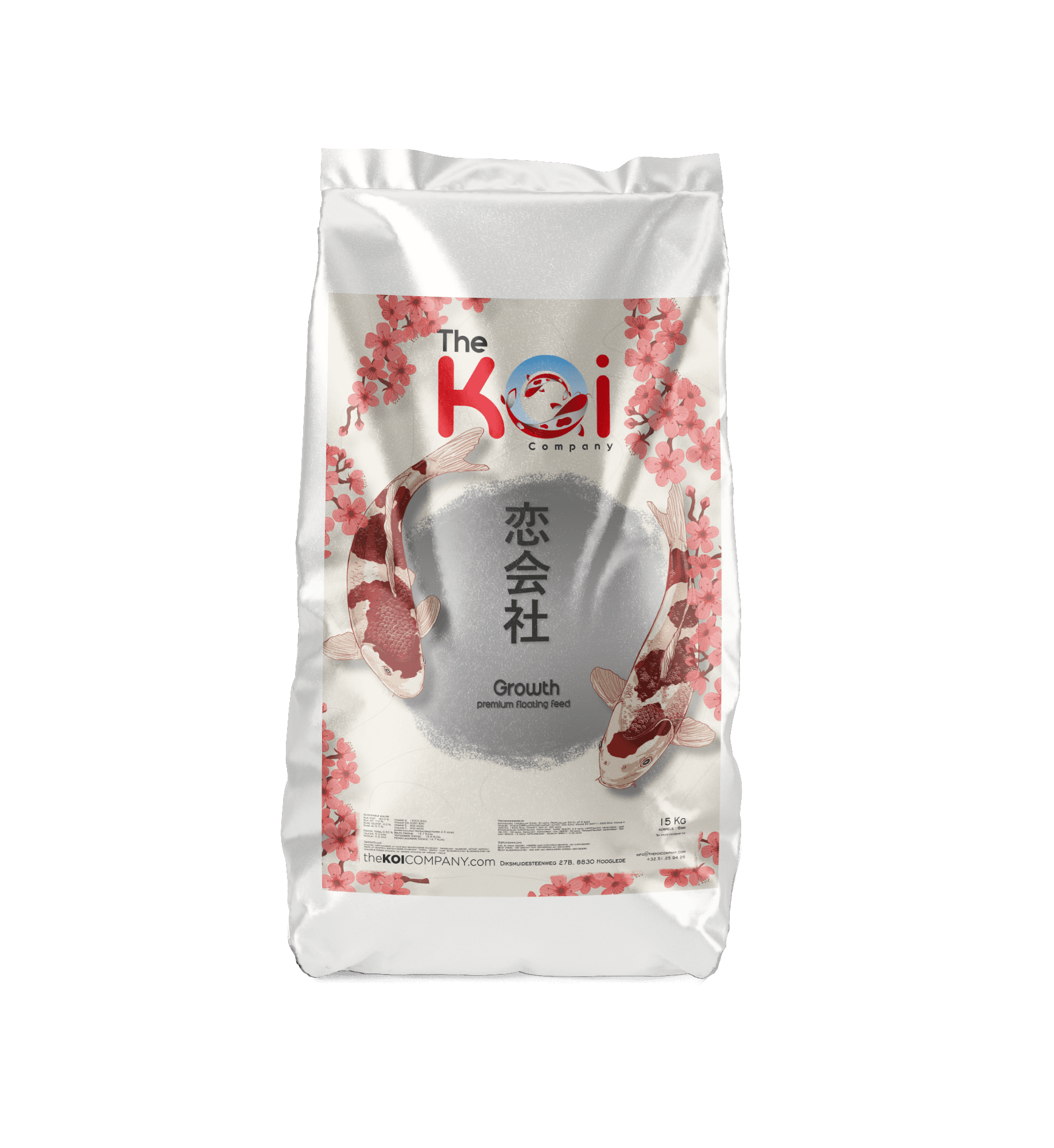 Growth 12kg drijvend - premium koivoer - TheKoiCompany